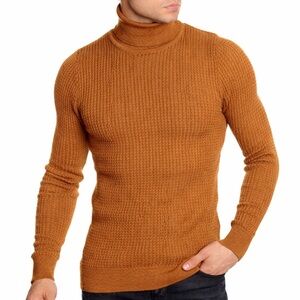 LCR Black Edition Textured Turtleneck Sweater XL